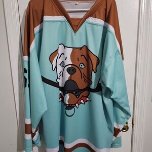 Blue Shoresy 69 Hockey Jersey – Size XXL